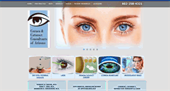 Desktop Screenshot of corneaaz.com